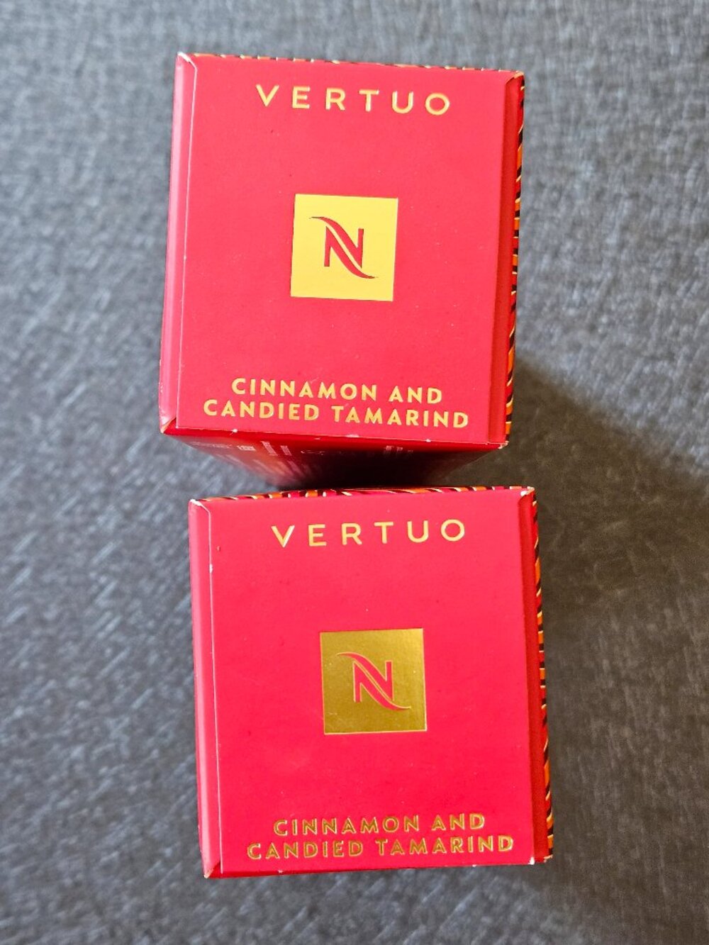 VERTUO Cinnamon and Candied Tamarind - 2 Boxes Limited Edition